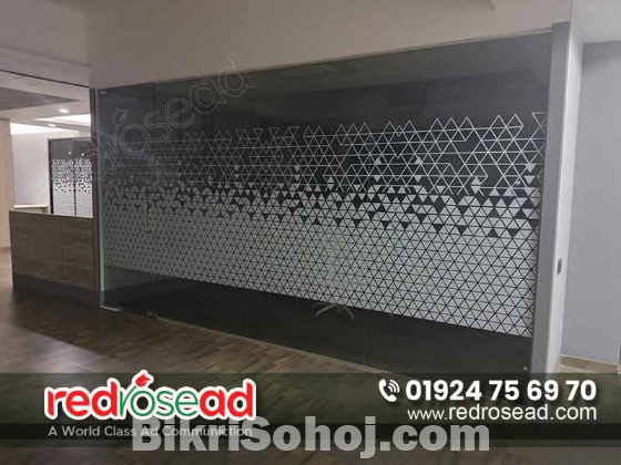 Best Glass Sticker Design price in Bangladesh 2024